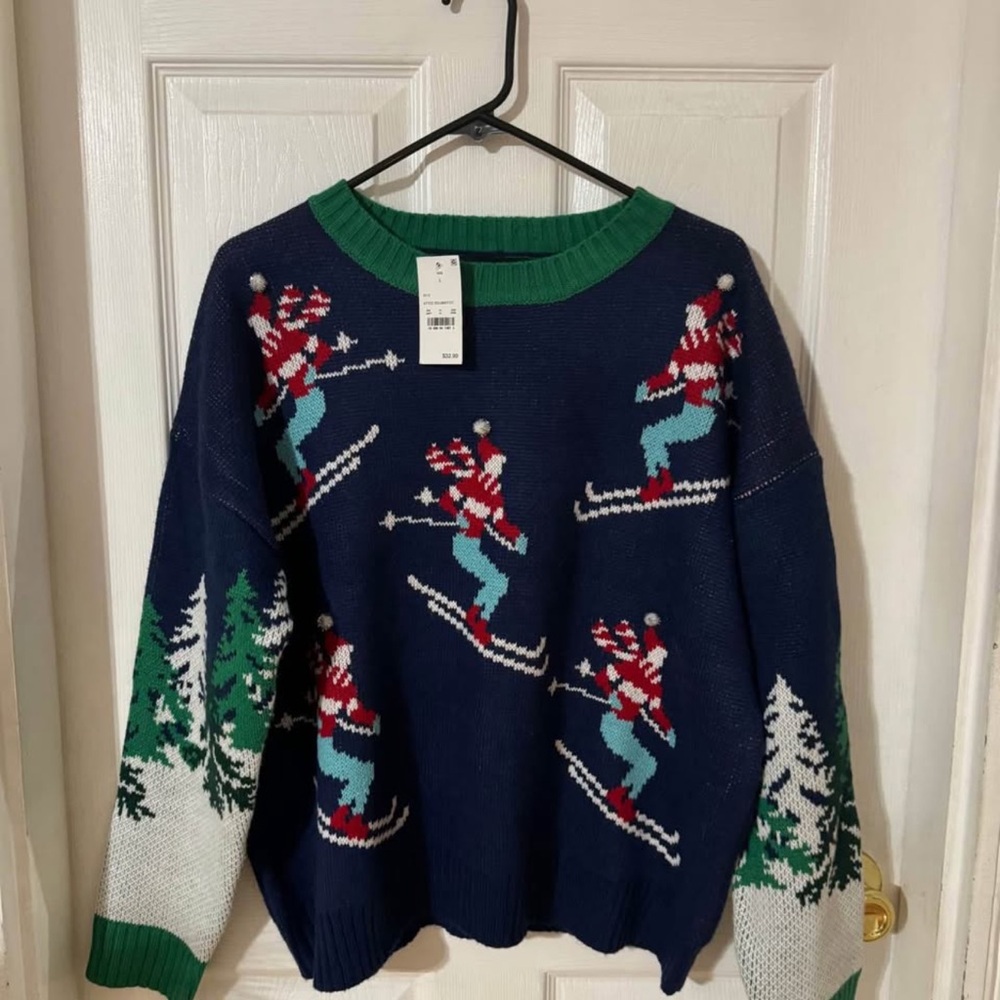 Womens 33 Degrees Ski Sweater NWT Size Large